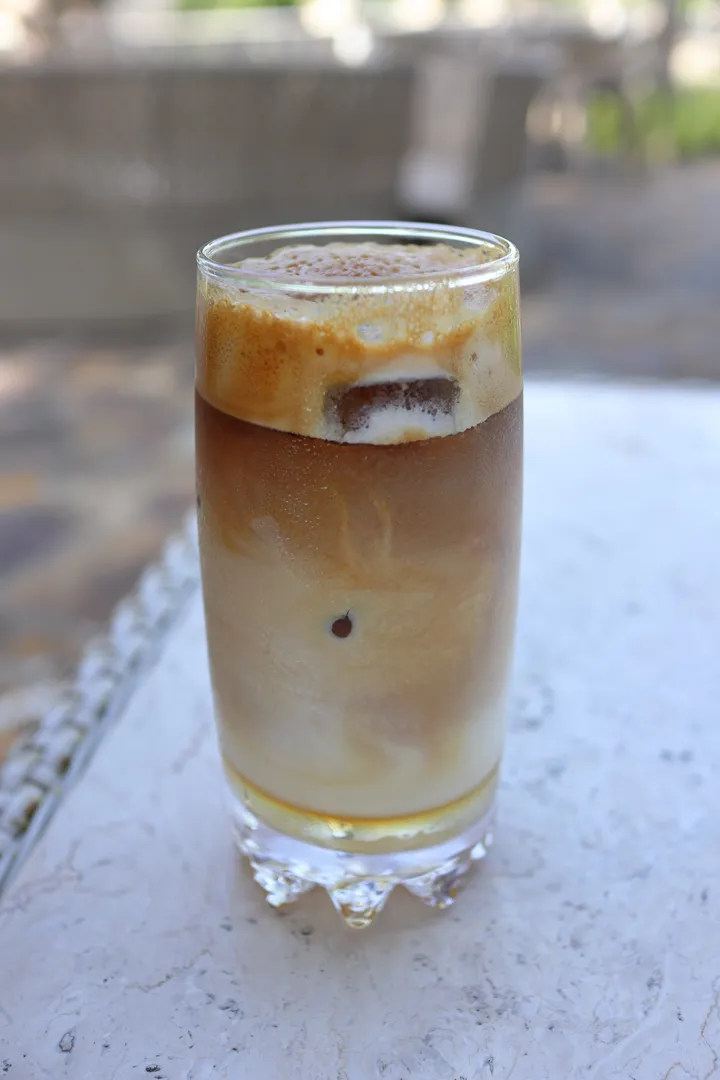 Iced coffee