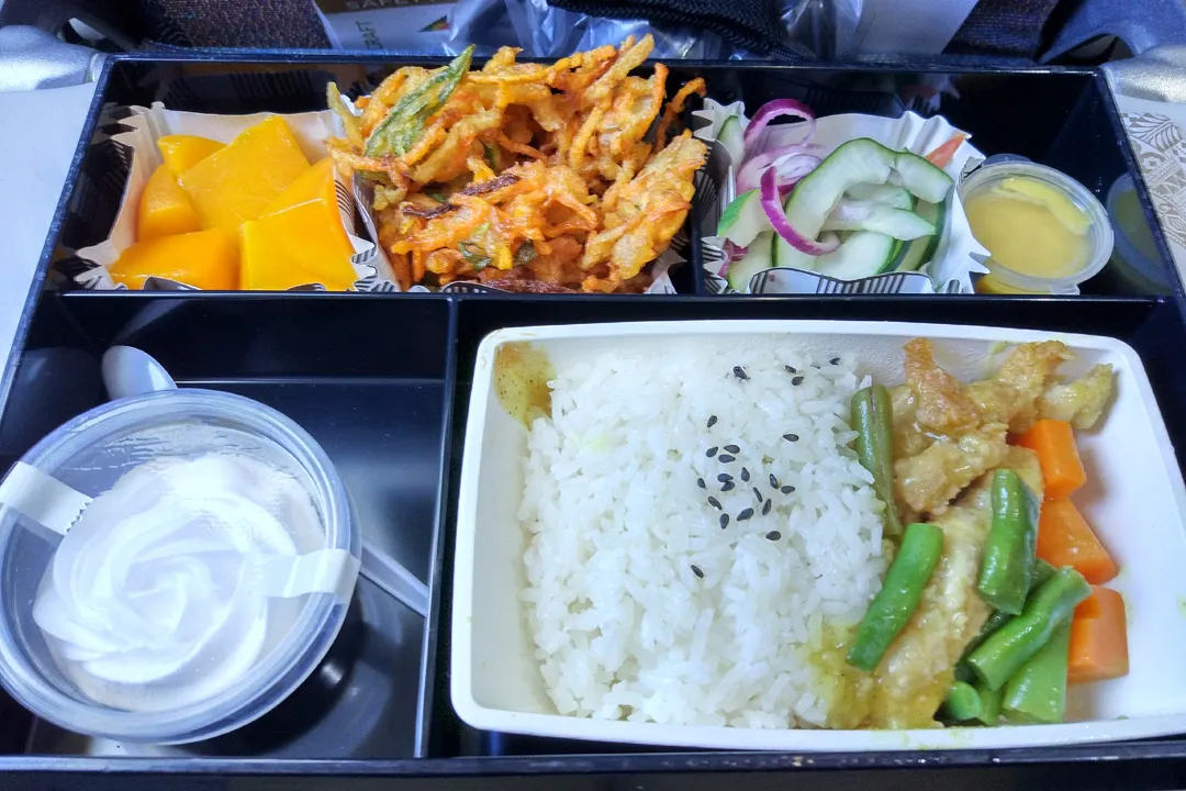 Philippine Airlines meal