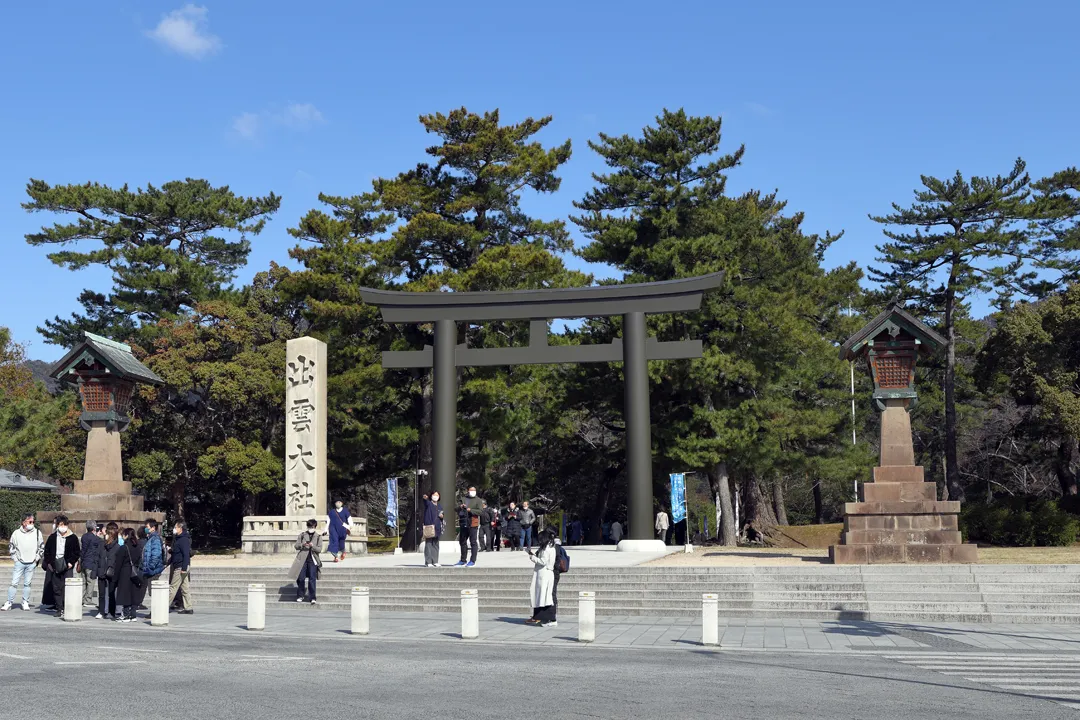 Main gate of Izumo Grand Shrine