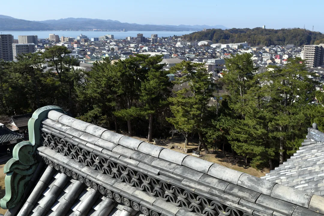 View from Matsue Castle