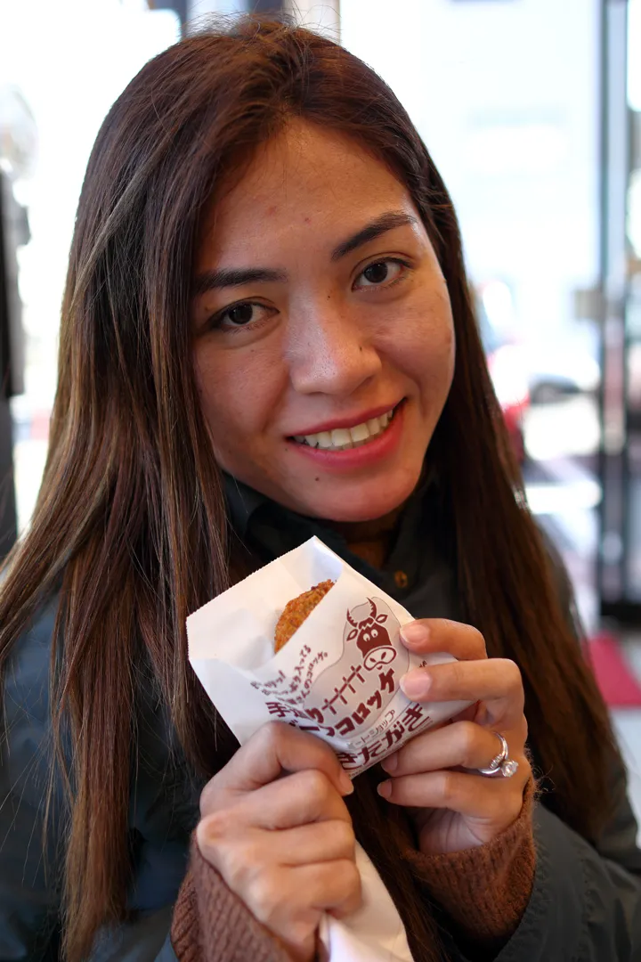 Croquette from Kitagaki Meat Shop