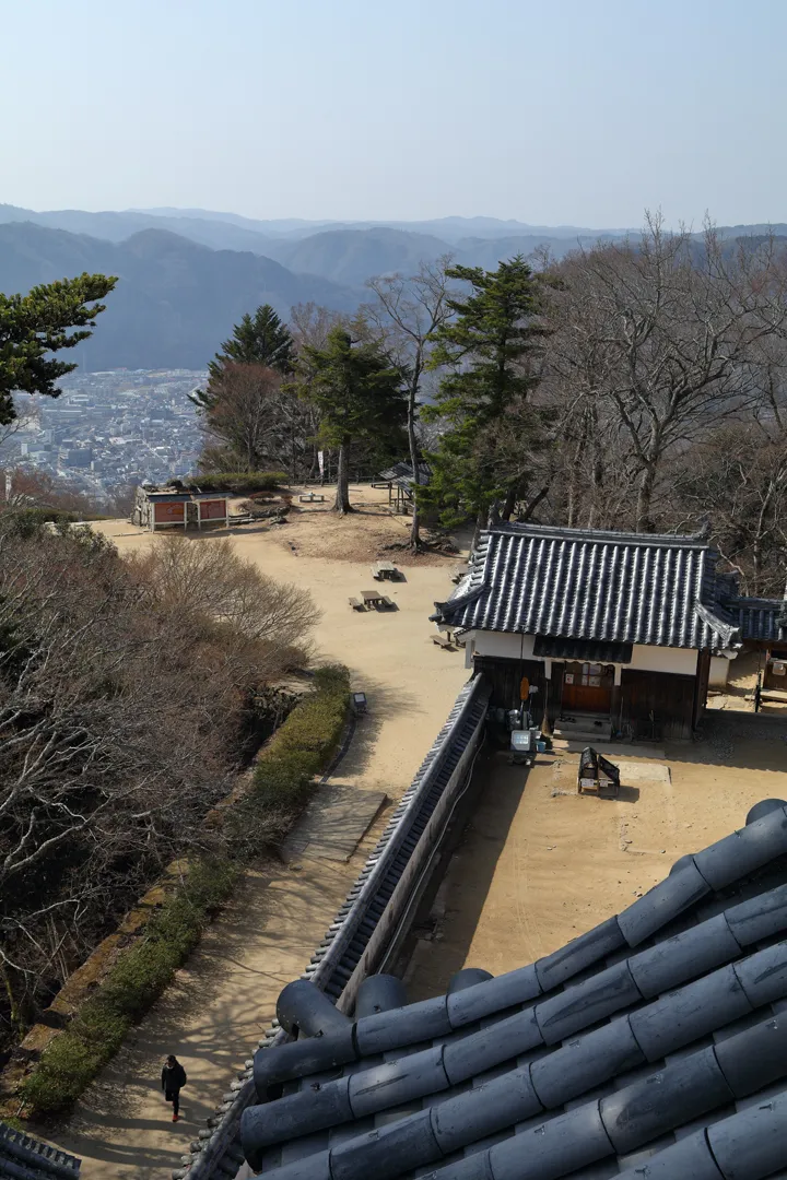 View from Bitchū Matsuyama Castle