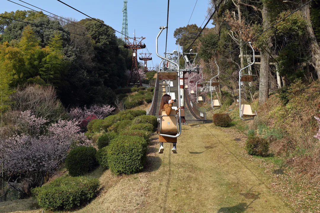 Matsuyama Castle chair lift