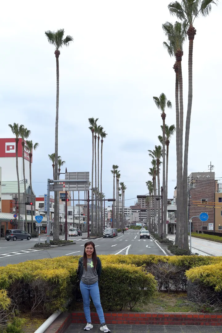 The main avenue in Uwajima