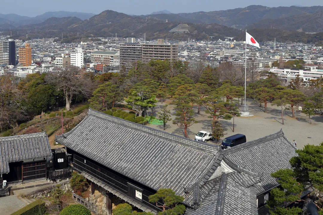 View from Kōchi Castle