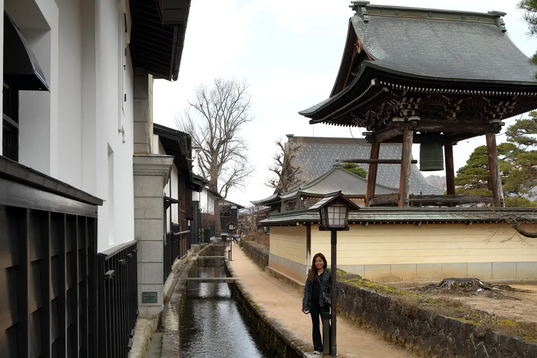 A canal in Hida-Furukawa