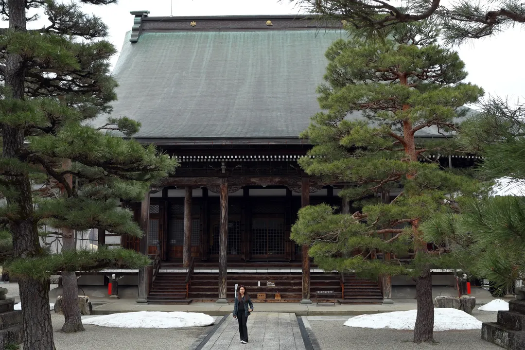 The main temple building