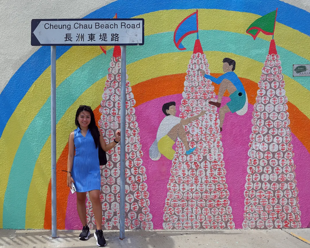 Artwork of the Bun Festival in Cheung Chau