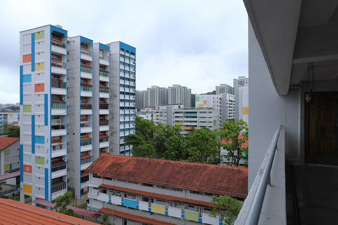 The unit where my family lived
